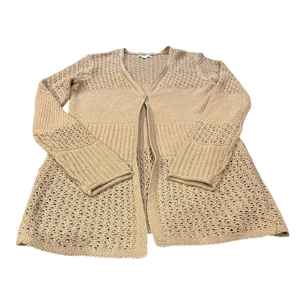American Eagle Outfitters Tan Knit Cardigan